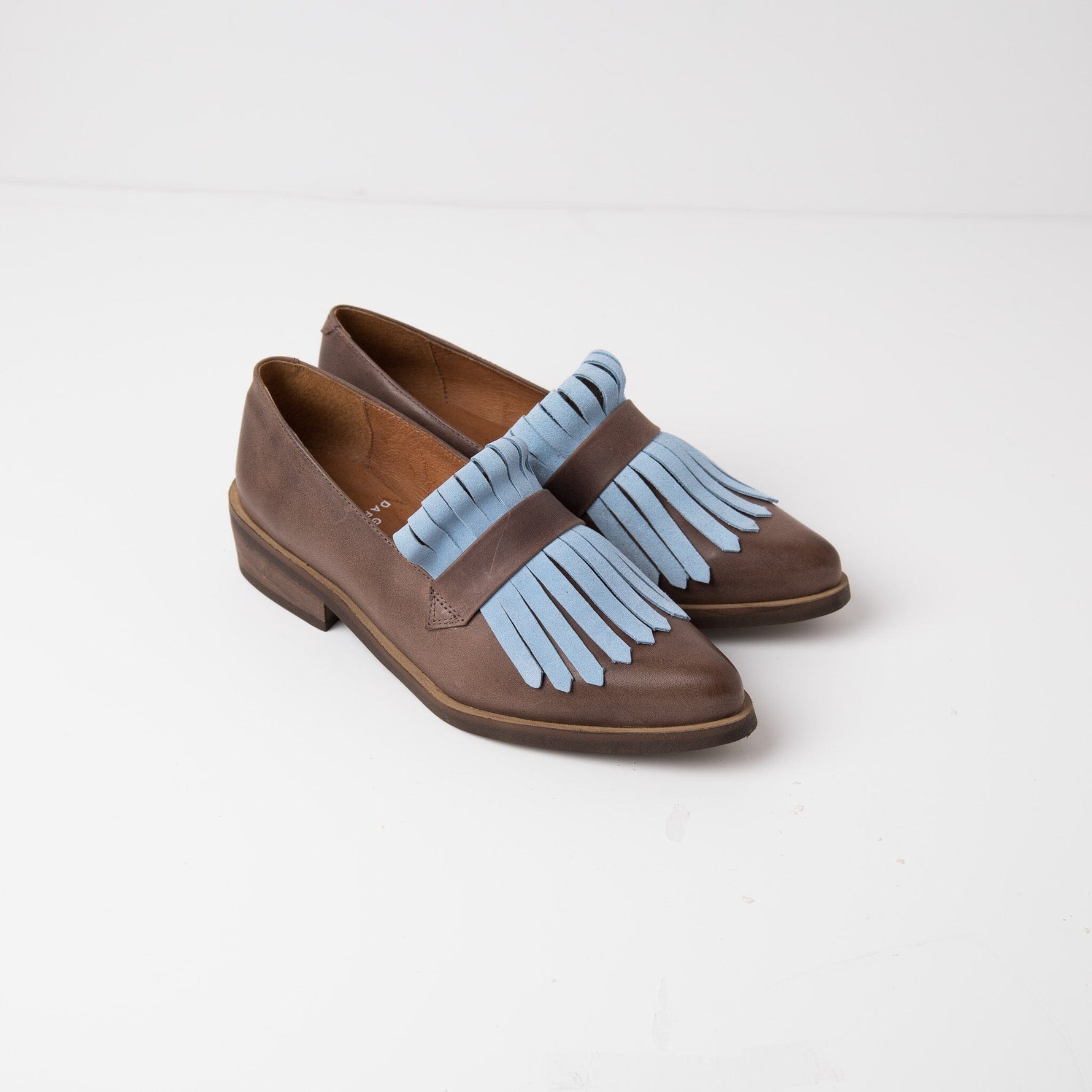 Zapato Mujer / Alba Café Celeste ZAPATOS Giani Dafirenze 