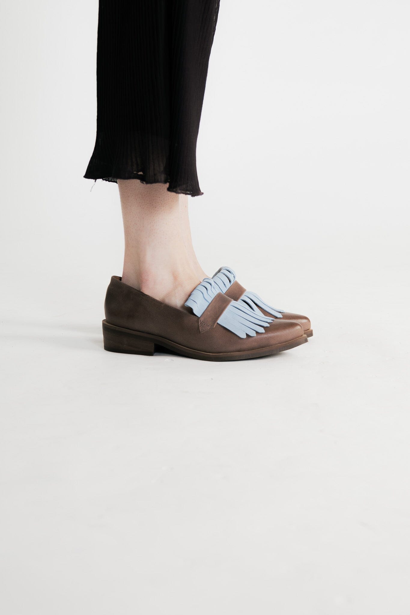 Zapato Mujer / Alba Café Celeste ZAPATOS Giani Dafirenze 