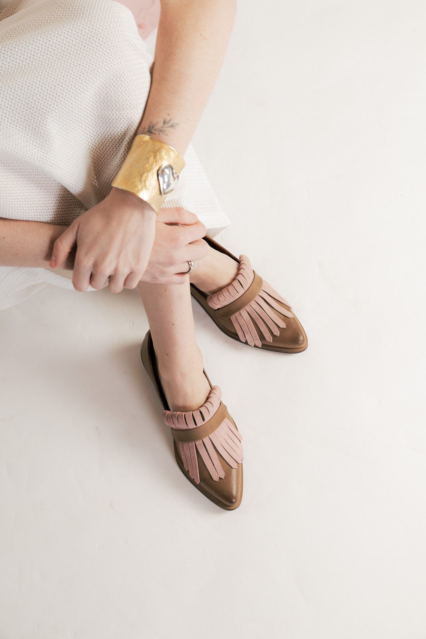 Zapato Mujer / Alba Taupe Rosado ZAPATOS Giani Dafirenze 