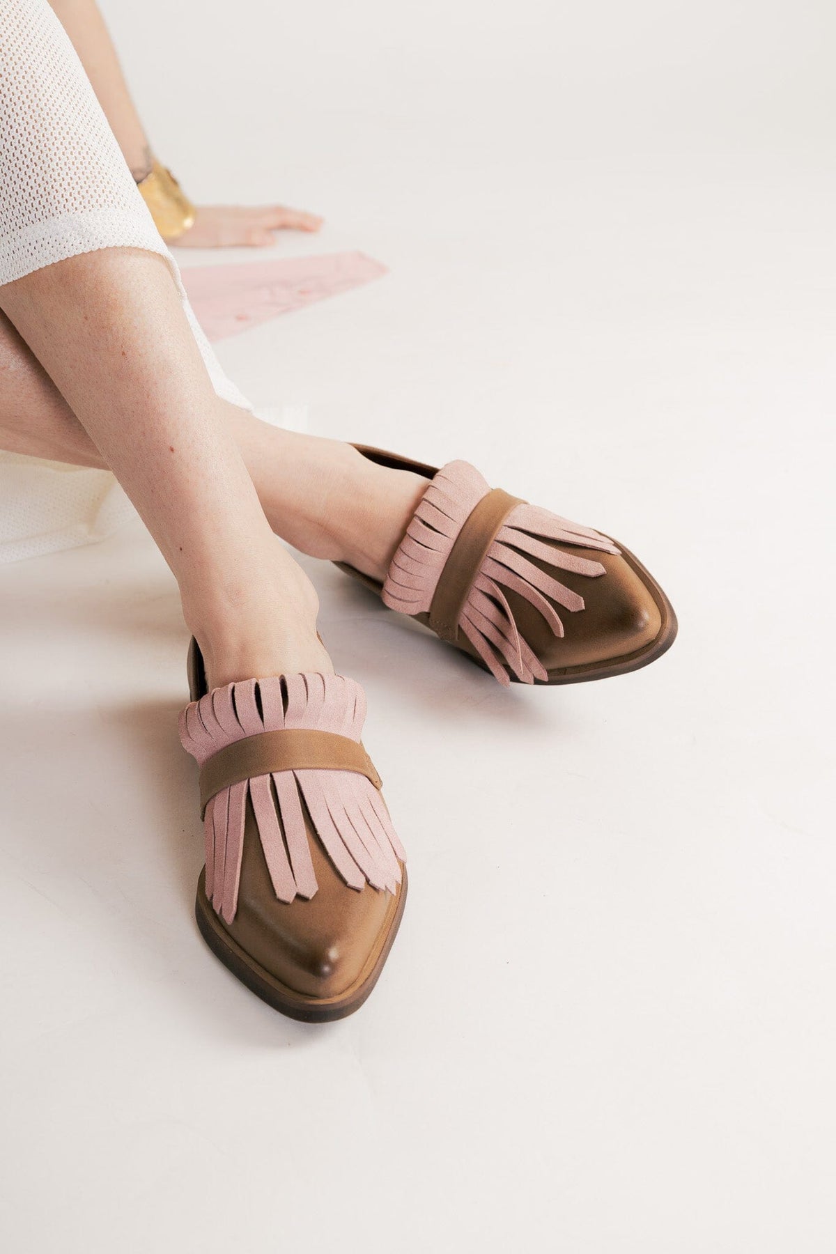 Zapato Mujer / Alba Taupe Rosado ZAPATOS Giani Dafirenze 