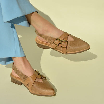 Zapato Mujer / Avellano Camel