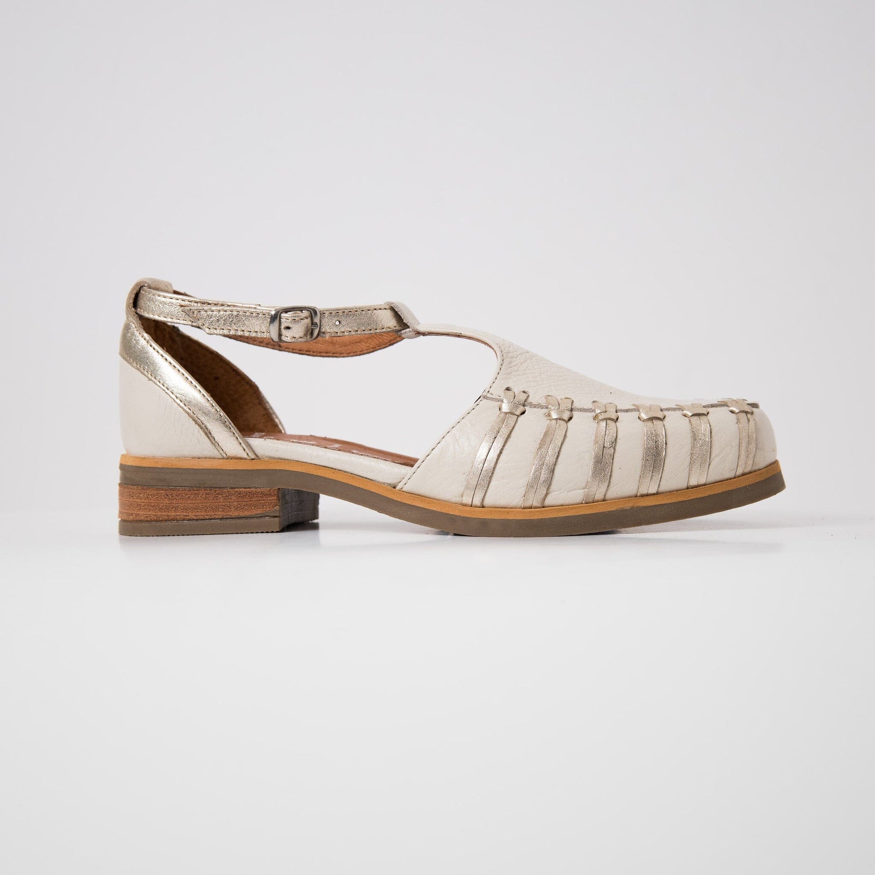 Zapato Mujer / Duna Beige Niquel ZAPATOS Giani Dafirenze 