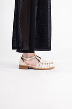 Zapato Mujer / Duna Beige Niquel ZAPATOS Giani Dafirenze 