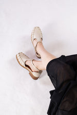 Zapato Mujer / Duna Beige Niquel ZAPATOS Giani Dafirenze 