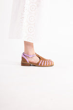 Zapato Mujer / Duna Camel Lila ZAPATOS Giani Dafirenze 