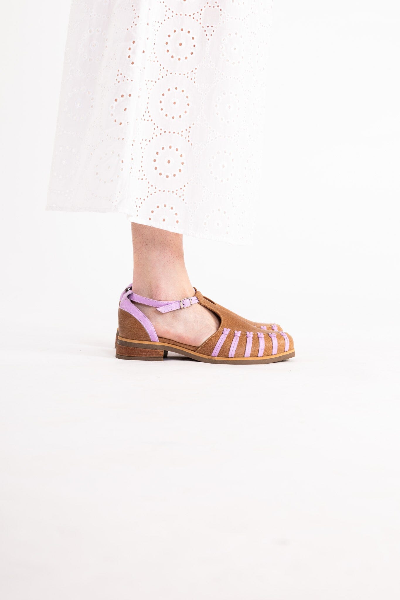 Zapato Mujer / Duna Camel Lila ZAPATOS Giani Dafirenze 