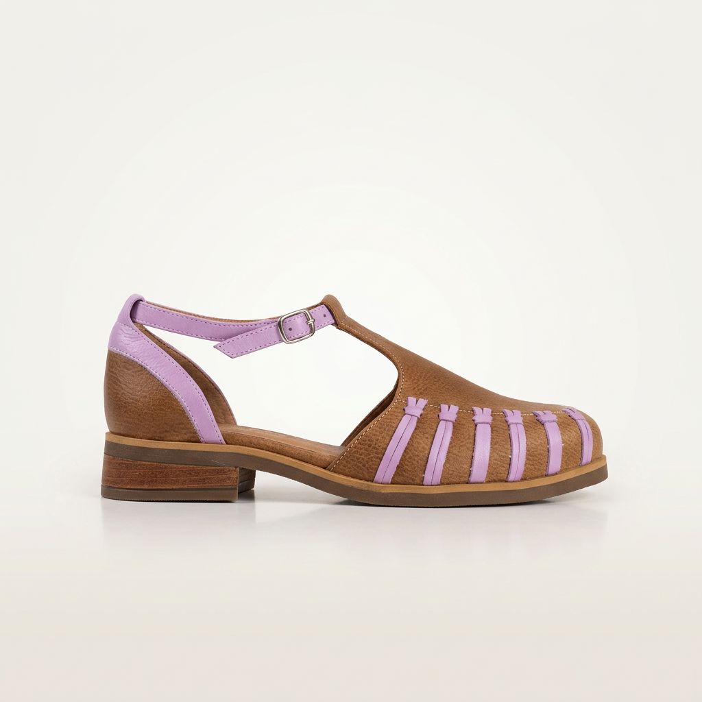 Zapato Mujer / Duna Camel Lila ZAPATOS Giani Dafirenze 