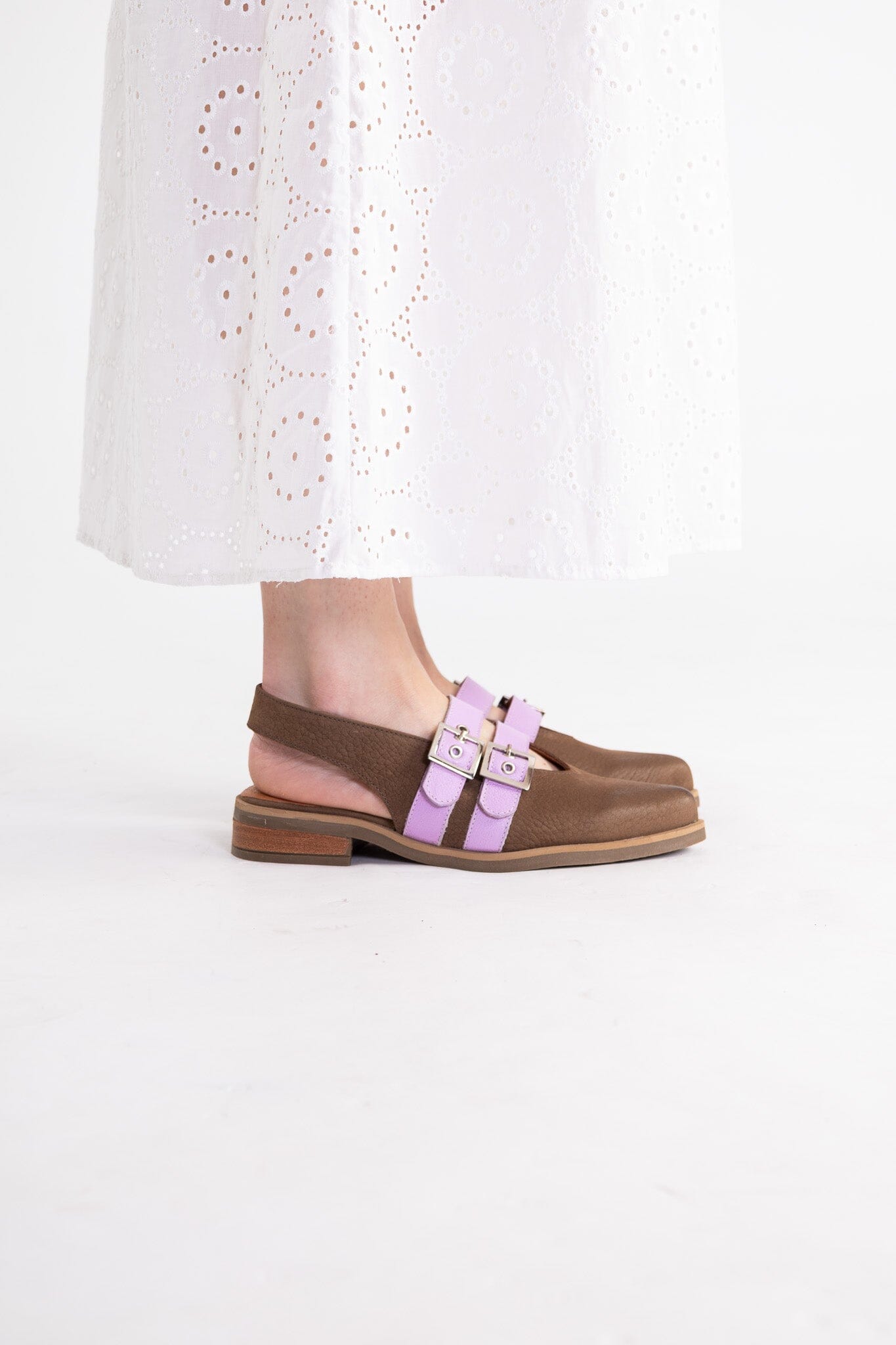 Zapato Mujer / Estrilda Café Lila ZAPATOS Giani Dafirenze 