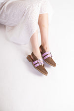 Zapato Mujer / Estrilda Café Lila ZAPATOS Giani Dafirenze 