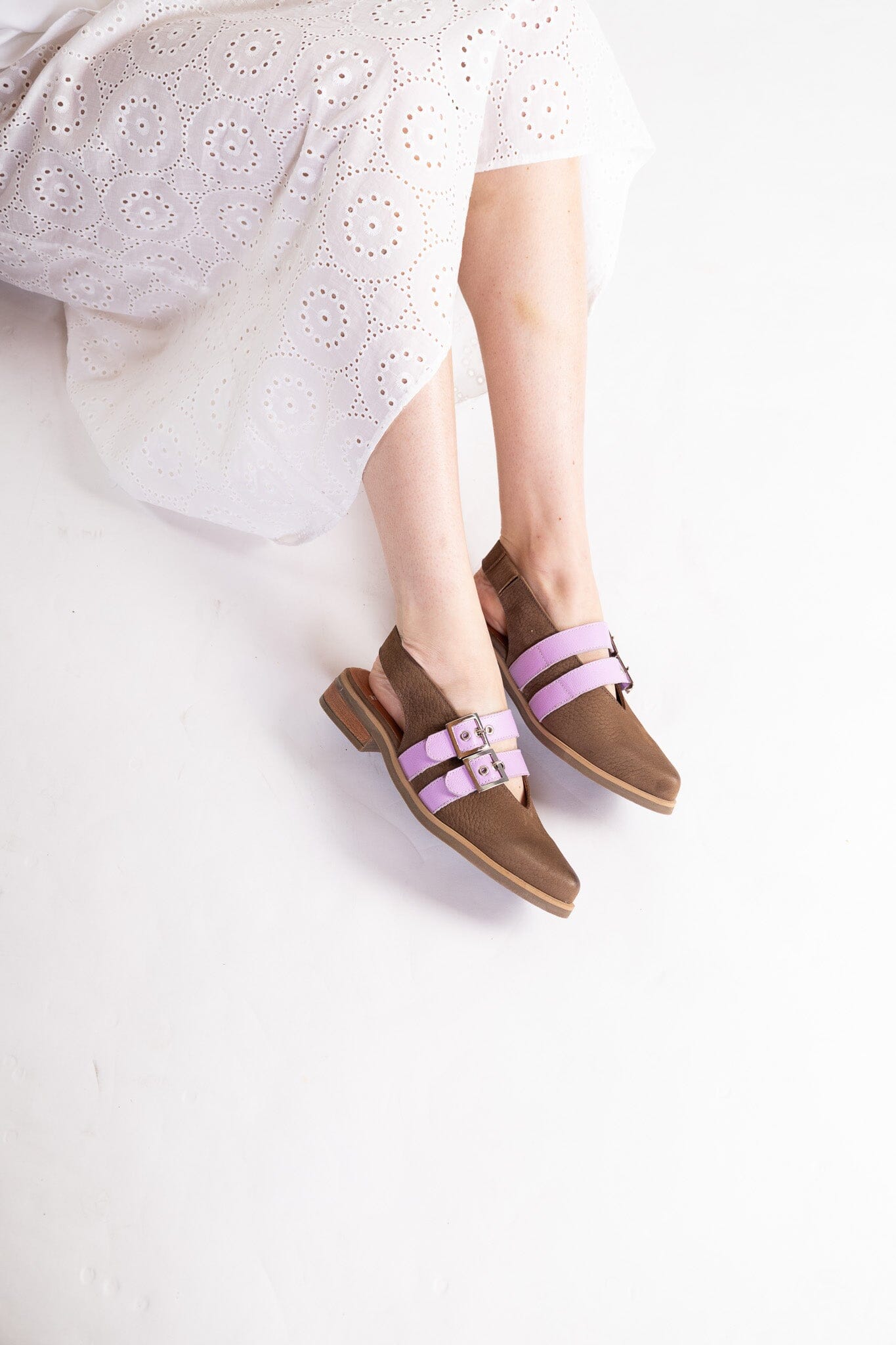 Zapato Mujer / Estrilda Café Lila ZAPATOS Giani Dafirenze 