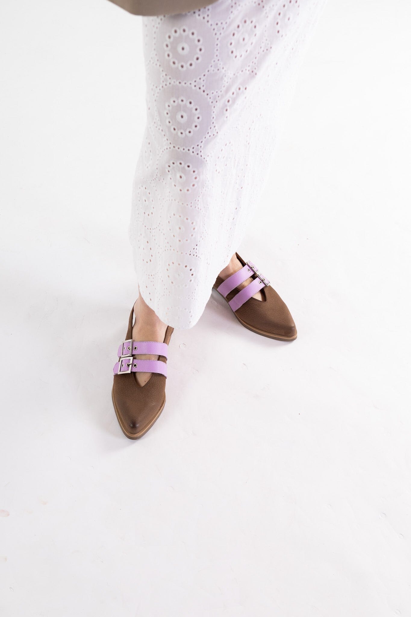 Zapato Mujer / Estrilda Café Lila ZAPATOS Giani Dafirenze 