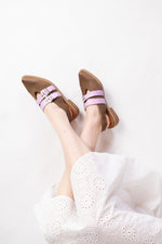 Zapato Mujer / Estrilda Café Lila ZAPATOS Giani Dafirenze 