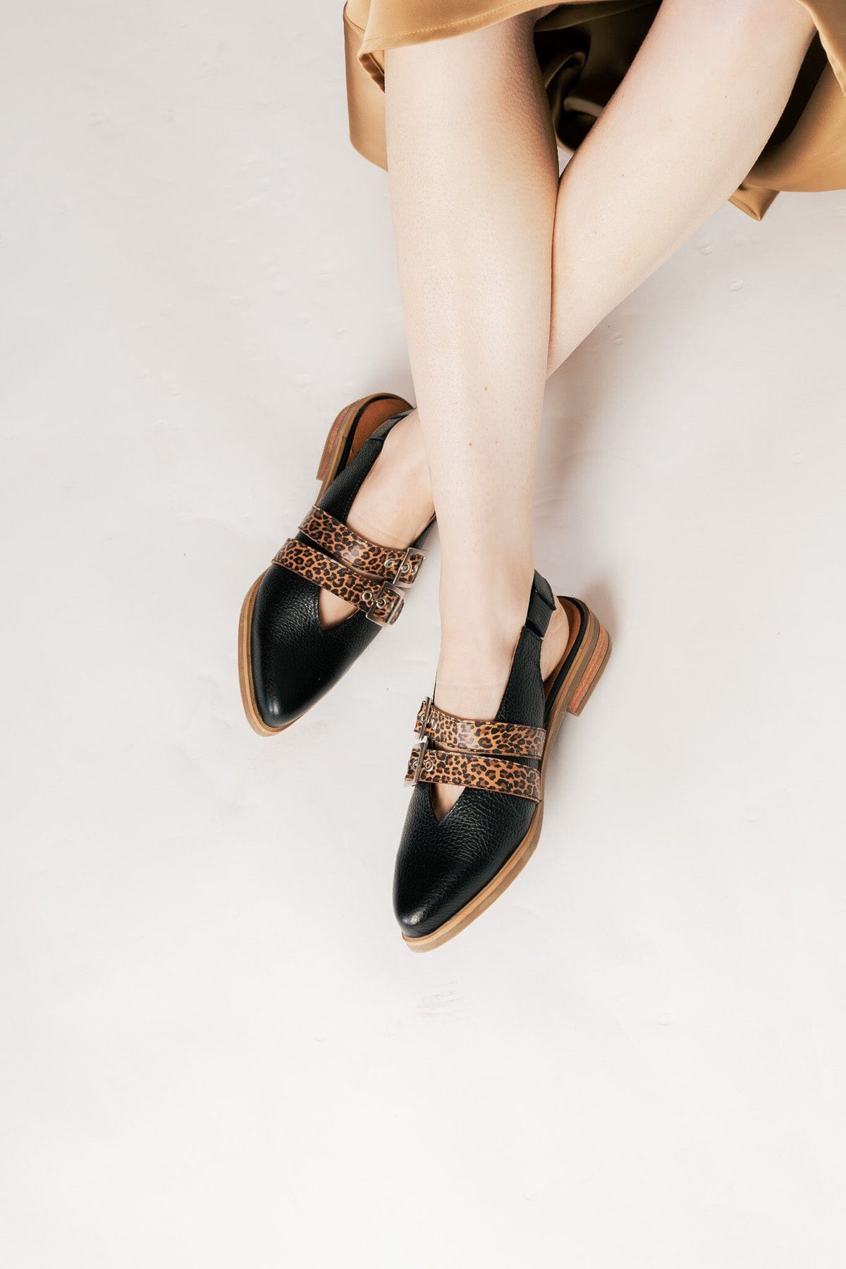 Zapato Mujer / Estrilda Negro Leopardo ZAPATOS Giani Dafirenze 