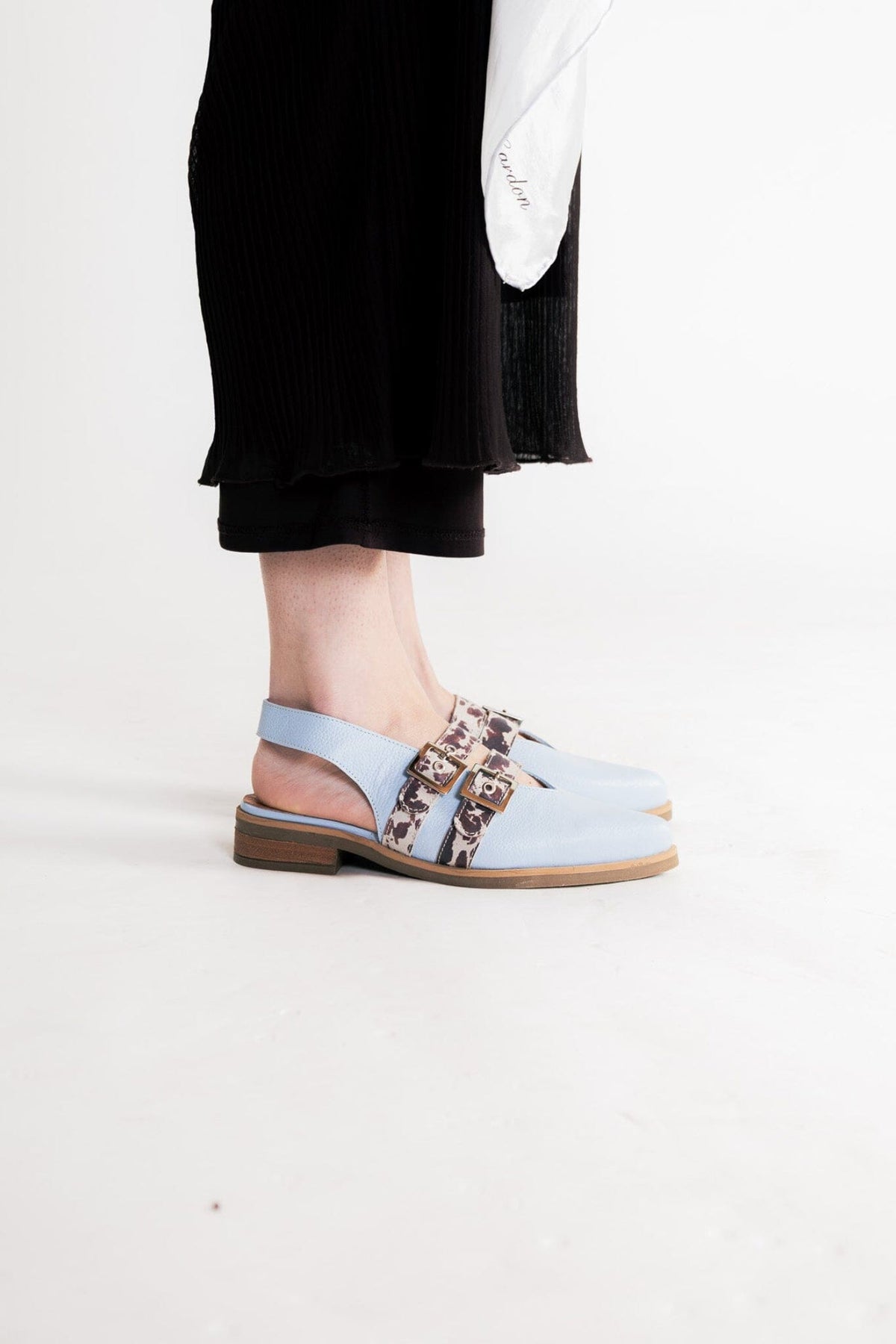 Zapato Mujer / Estrilda Print Celeste ZAPATOS Giani Dafirenze 