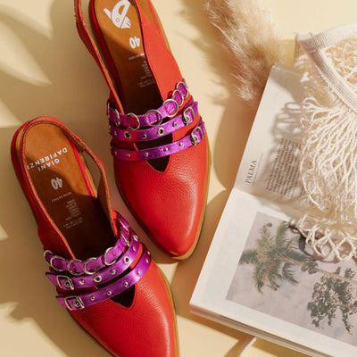 Zapato Mujer / Fior Rojo Fucsia
