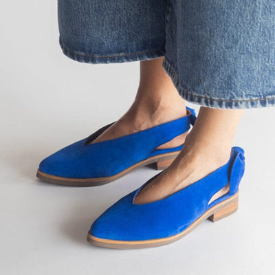 Zapato Mujer / Guindo Azul Claro