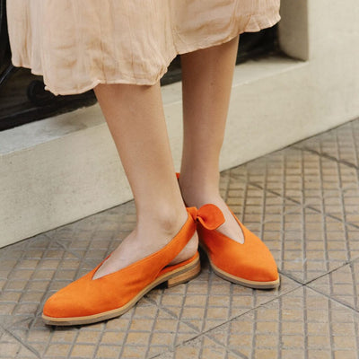 Zapato Mujer / Guindo Naranjo