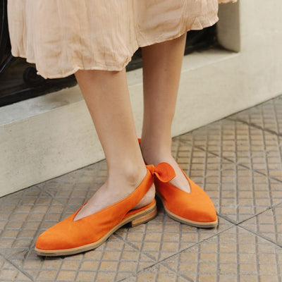 Zapato Mujer / Guindo Naranjo