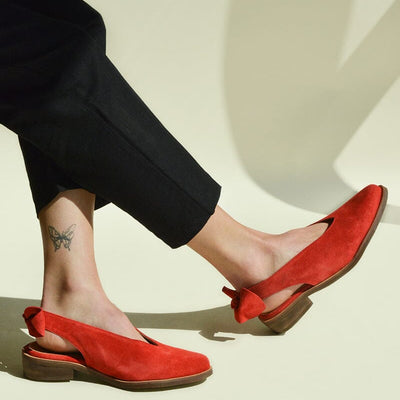 Zapato Mujer / Guindo Rojo