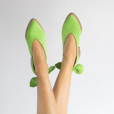 Zapato Mujer / Guindo Verde Claro
