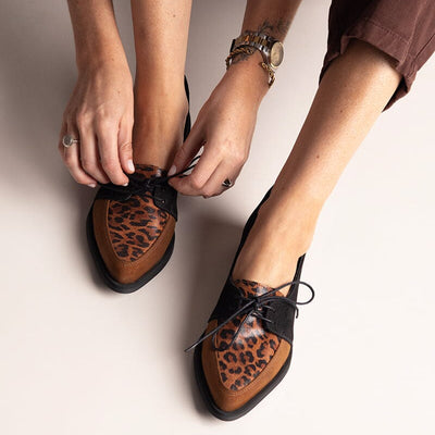 Zapato Mujer / Indira Negro Print