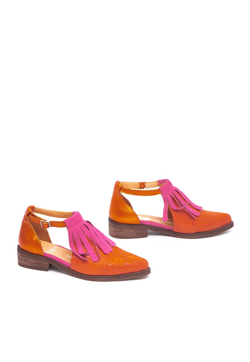 Zapato Mujer / Manly Fucsia Naranjo ZAPATOS Giani Dafirenze 