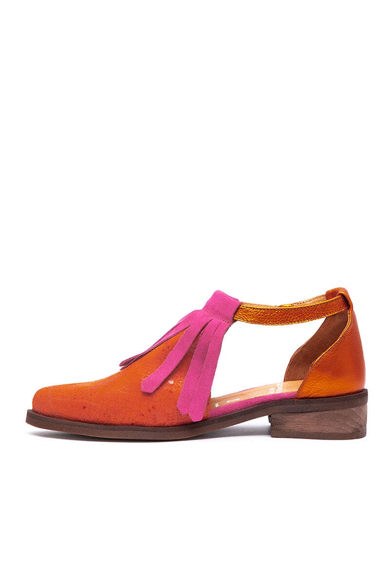 Zapato Mujer / Manly Fucsia Naranjo ZAPATOS Giani Dafirenze 