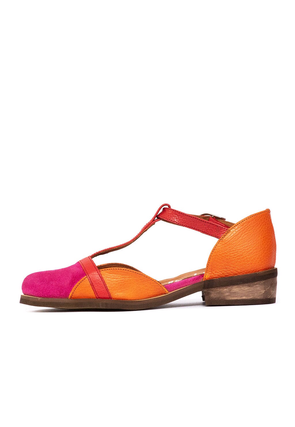 Zapato Mujer / Pomarino Fucsia Naranjo ZAPATOS Giani Dafirenze 