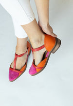 Zapato Mujer / Pomarino Fucsia Naranjo ZAPATOS Giani Dafirenze 