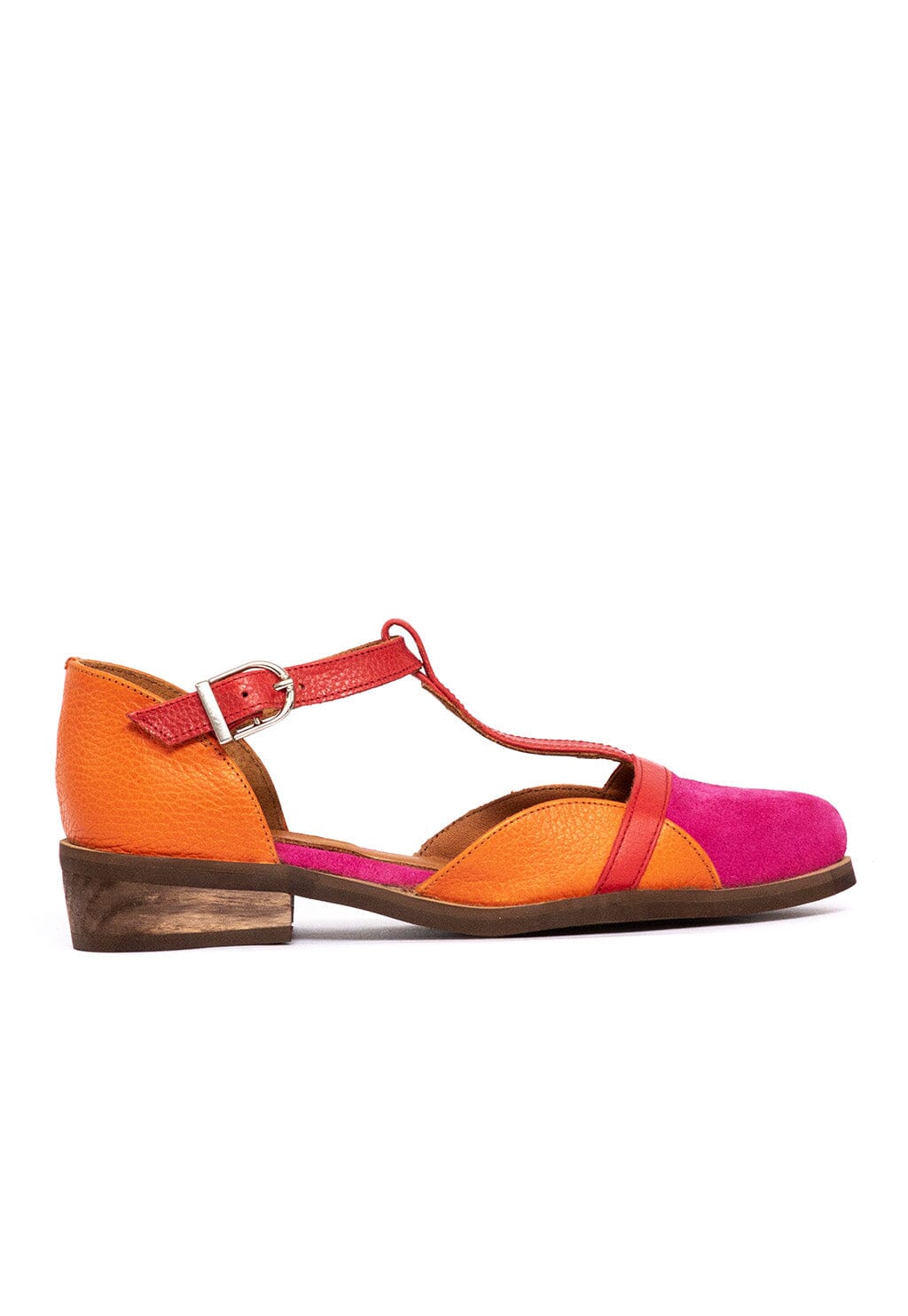 Zapato Mujer / Pomarino Fucsia Naranjo ZAPATOS Giani Dafirenze 