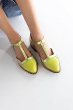 Zapato Mujer / Pomarino Verde Niquel ZAPATOS Giani Dafirenze 