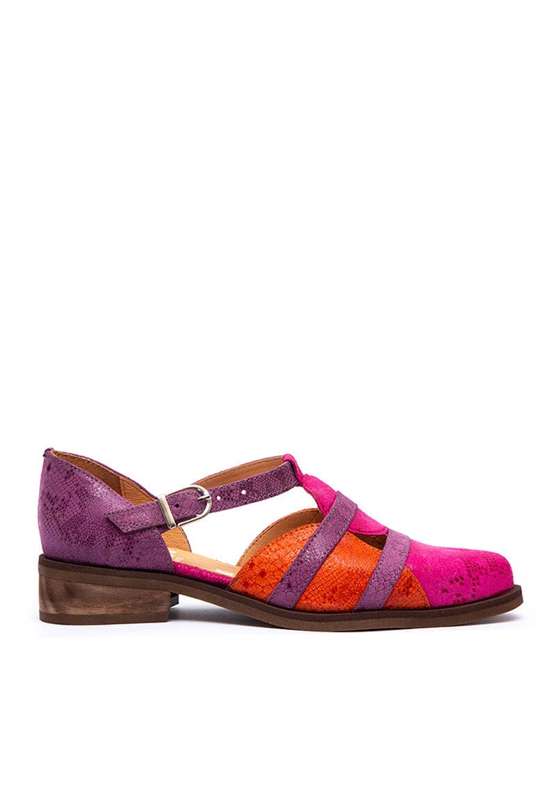 Zapato Mujer / Radal Fucsia Naranjo ZAPATOS Giani Dafirenze 