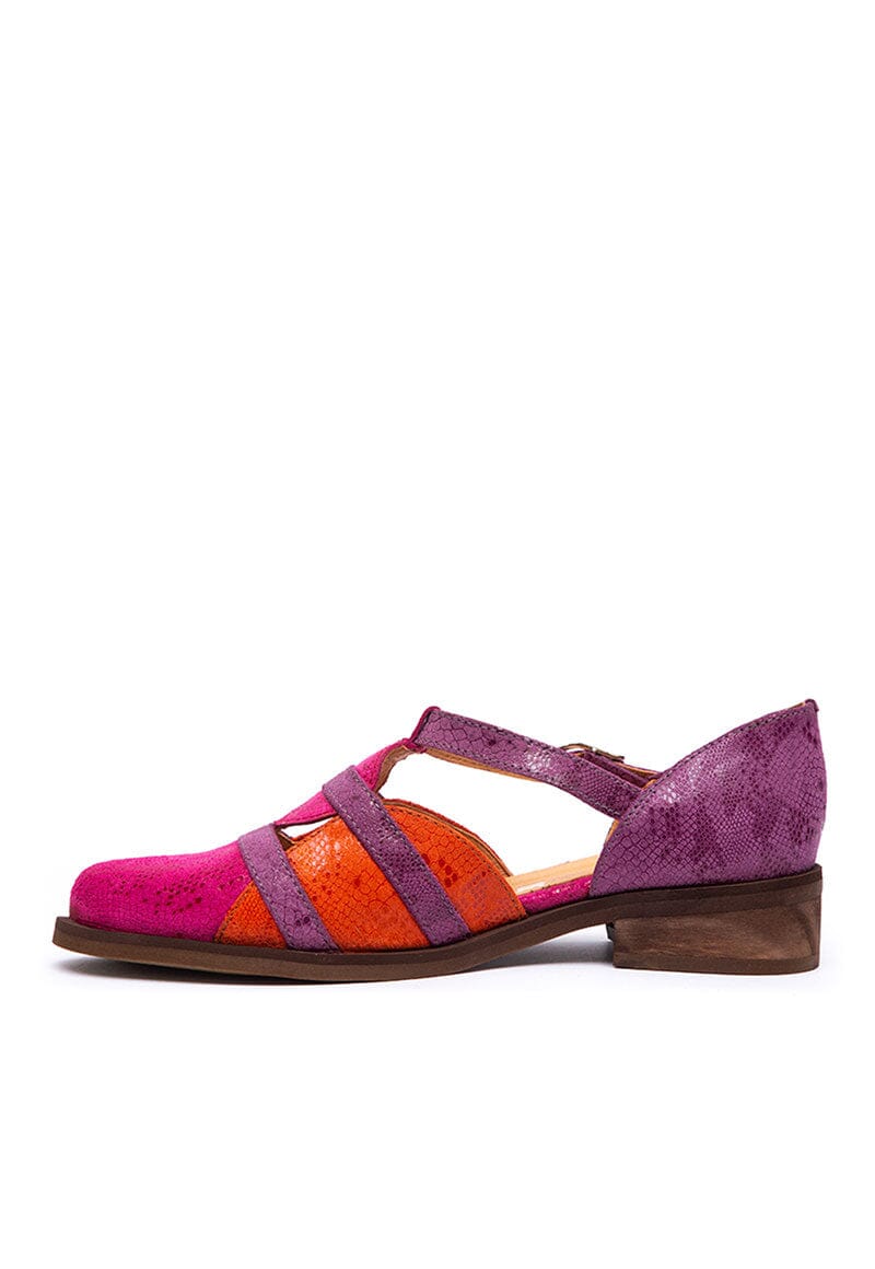 Zapato Mujer / Radal Fucsia Naranjo ZAPATOS Giani Dafirenze 