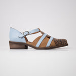 Zapato Mujer / Radal Leopardo Celeste ZAPATOS Giani Dafirenze 