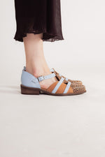 Zapato Mujer / Radal Leopardo Celeste ZAPATOS Giani Dafirenze 