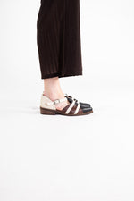 Zapato Mujer / Radal Negro Beige ZAPATOS Giani Dafirenze 