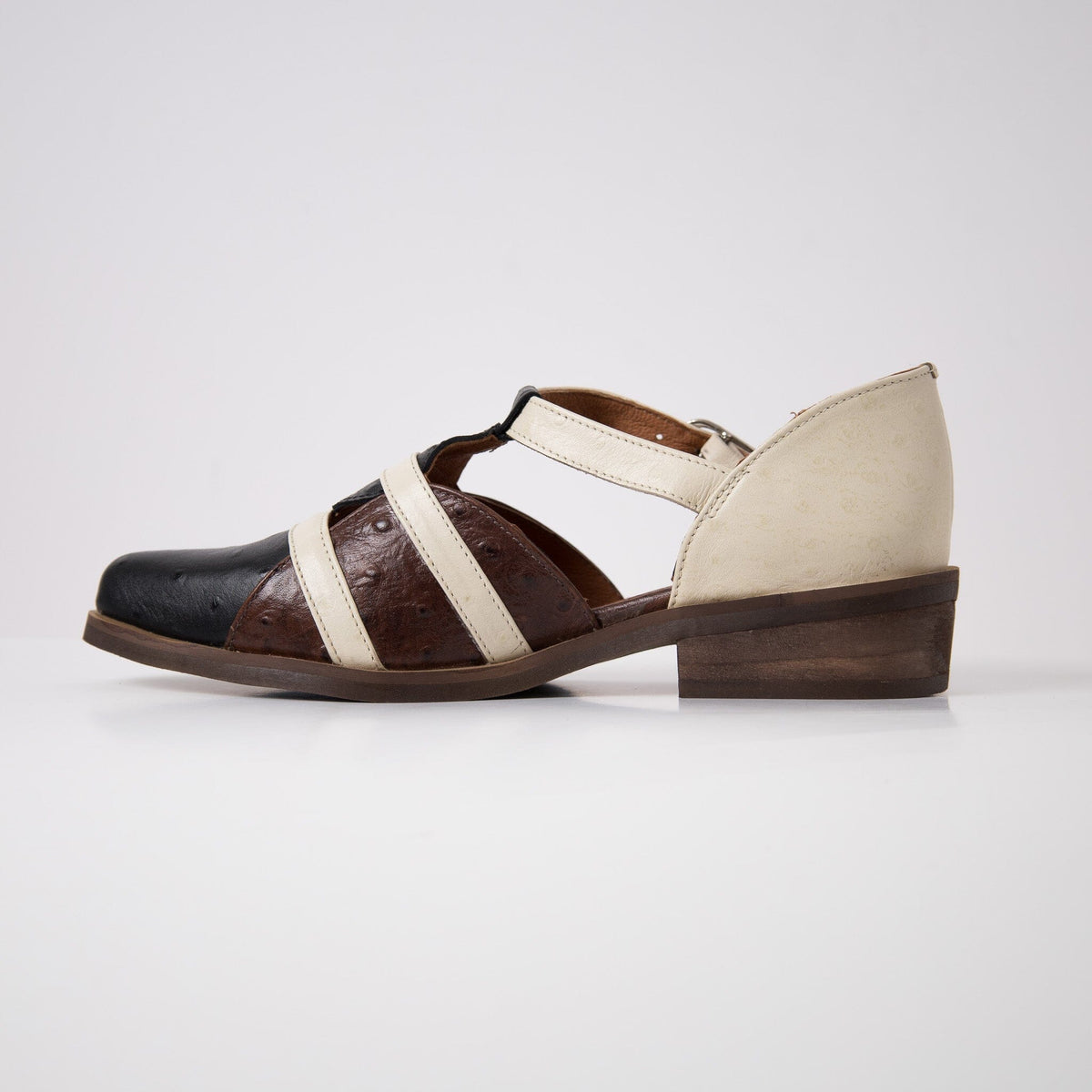 Zapato Mujer / Radal Negro Beige ZAPATOS Giani Dafirenze 