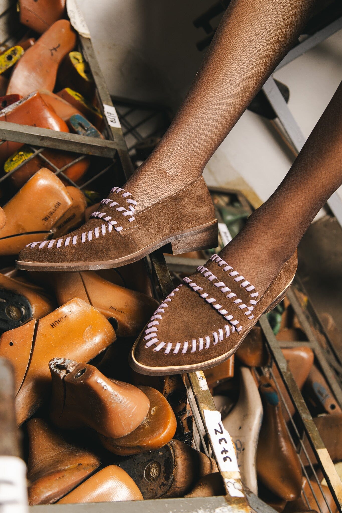 Zapato Mujer / Rastro Cafe Lila ZAPATOS Giani Dafirenze 