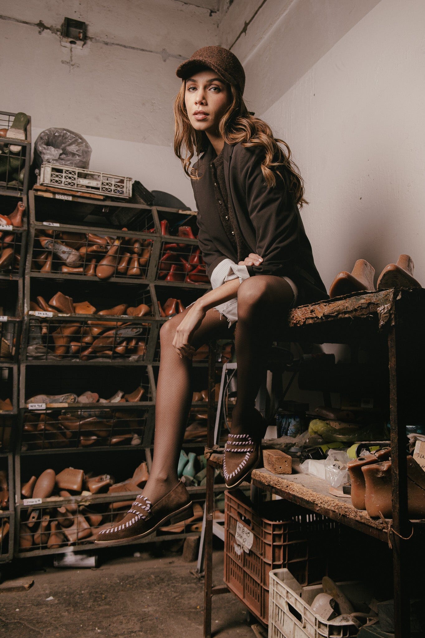 Zapato Mujer / Rastro Cafe Lila ZAPATOS Giani Dafirenze 