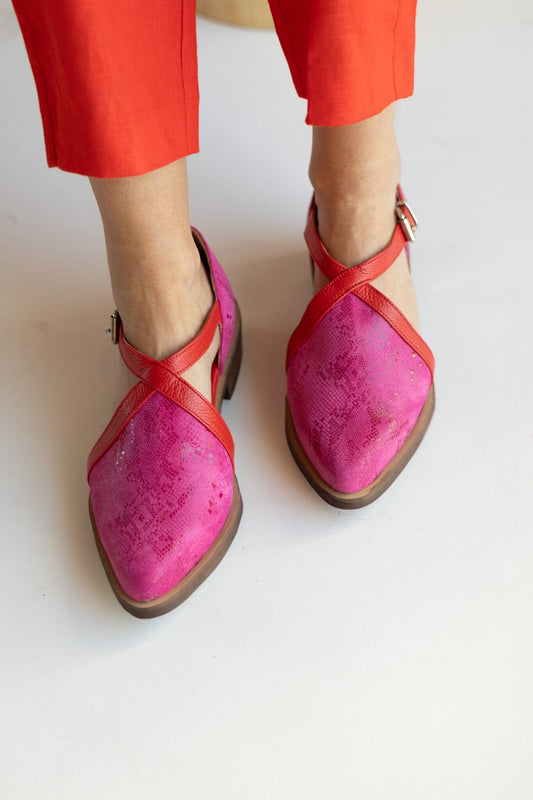 Zapato Mujer / Rauli Fucsia Rojo ZAPATOS Giani Dafirenze 