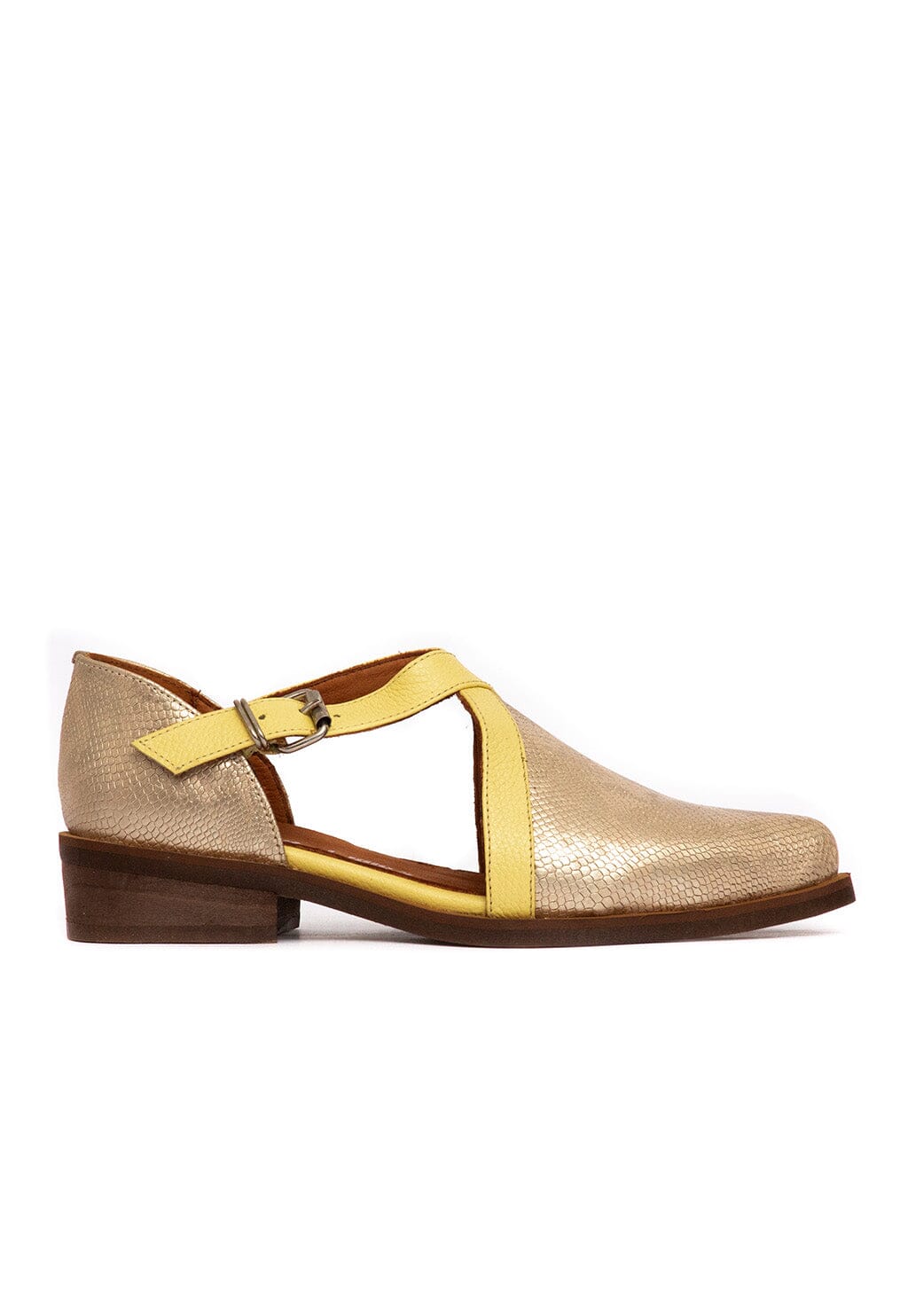 Zapato Mujer / Rauli Metalico Amarillo ZAPATOS Giani Dafirenze 